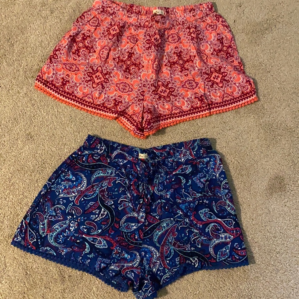 TWO Pair of Hollister Shorts